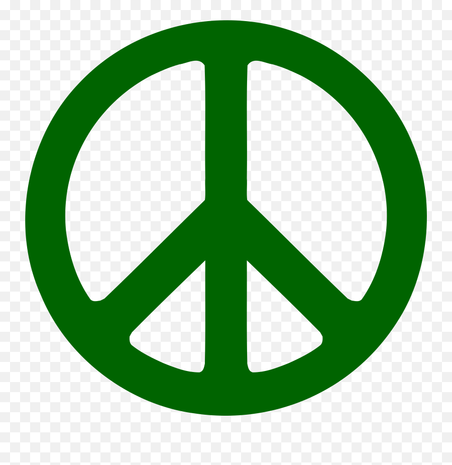 Green Peace Symbol Free Image - Tate London Emoji,Peace Sign Png