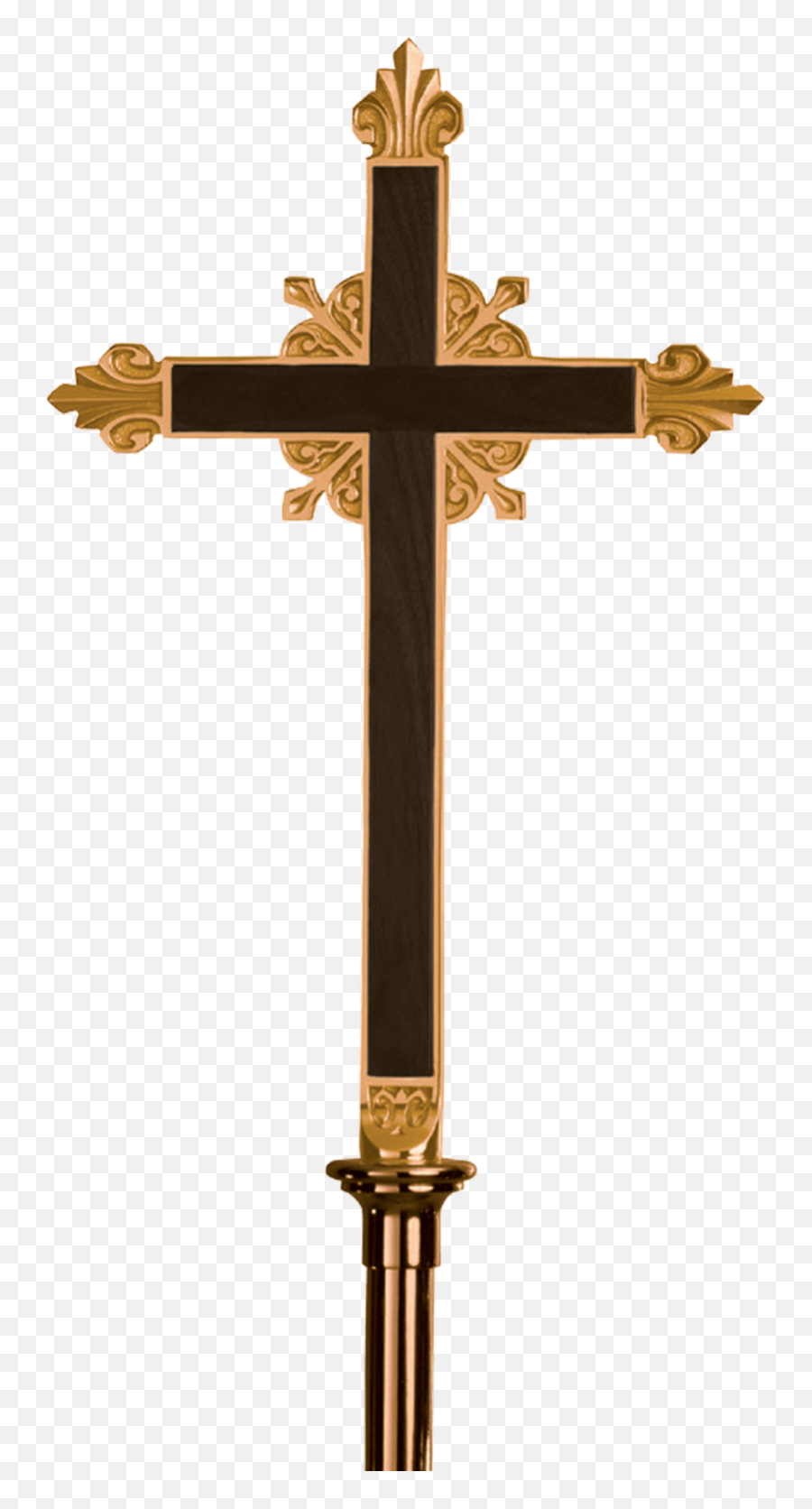 Crucifix - Wooden Cross Png Download 8001591 Free Emoji,Golden Cross Transparent Background