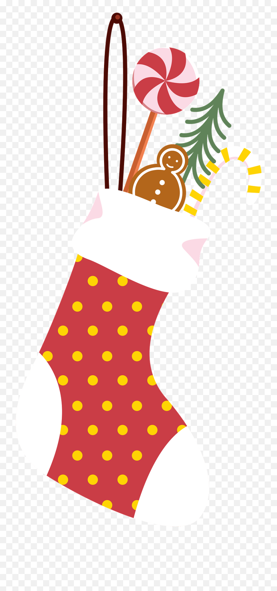 Christmas Stocking Clipart Free Download Transparent Png - Girly Emoji,Christmas Stocking Clipart