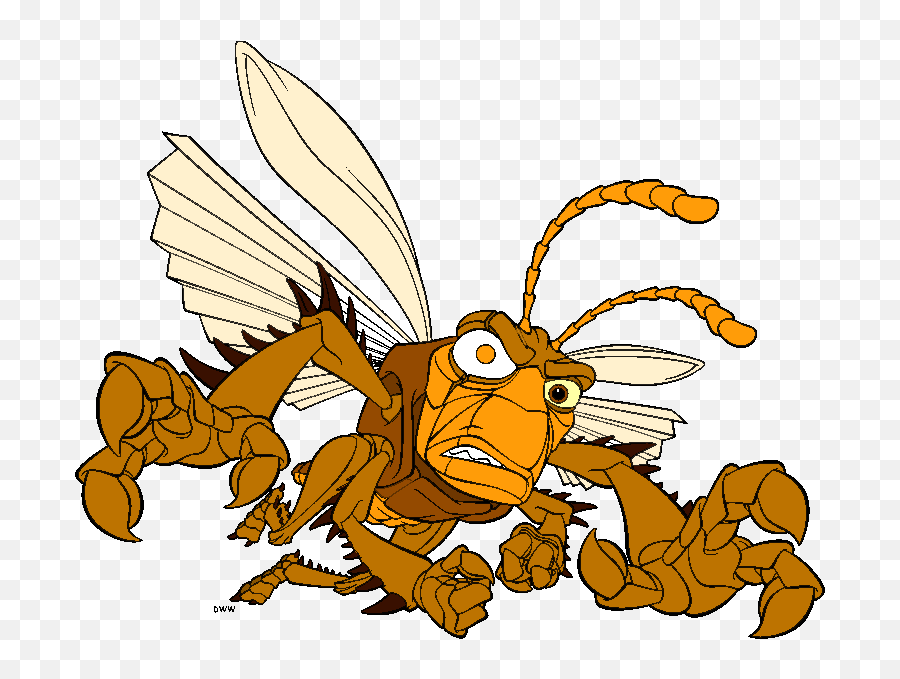 Grasshopper Clipart Pencil Grasshopper - Hopper A Bugs Life Pixar Emoji,Grasshopper Clipart