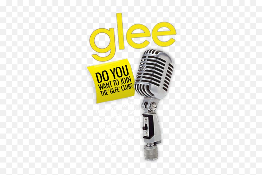 Oxygen Glee Club Auditions - Micro Emoji,Glee Logo