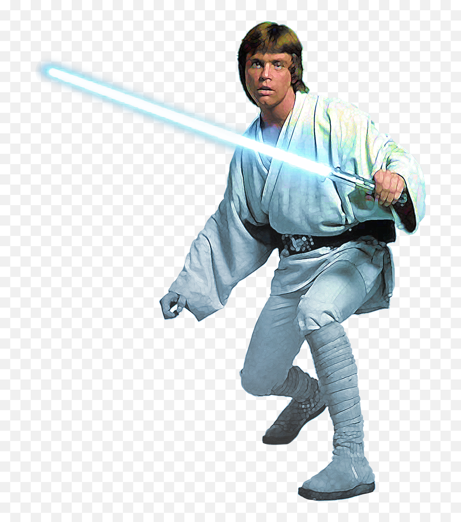 Lightsaber Blade Png - Luke Skywalker Emoji,Luke Skywalker Transparent