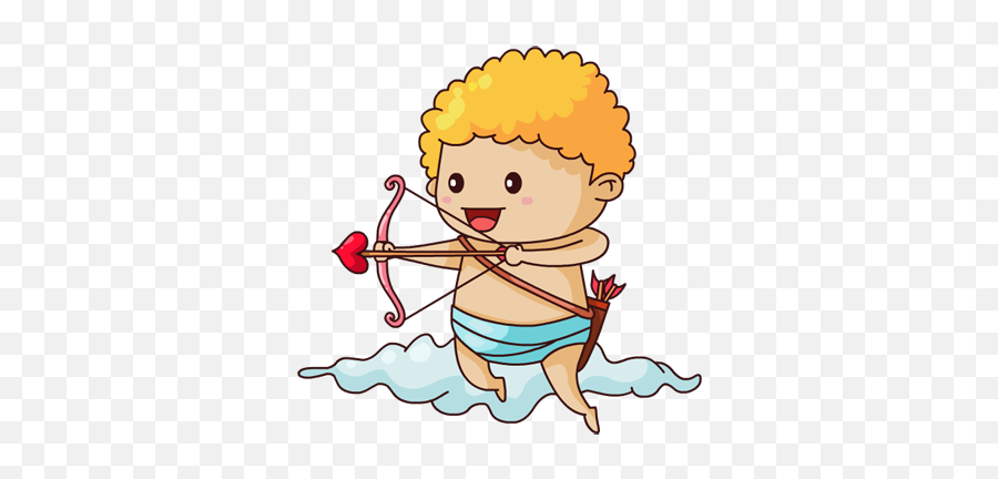 Cute Cupid Cliparts Png Images - Cute Cupid Emoji,Cupid Png