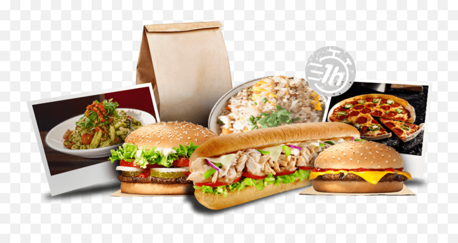 Top Png - Fast Food Restaurant Background Hd Emoji,Food Transparent Background