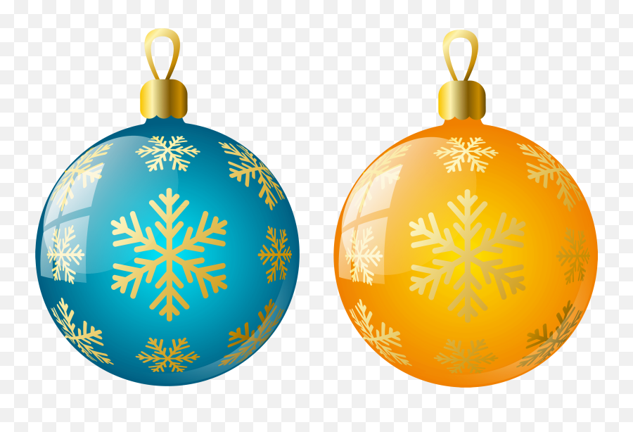 Orange Clipart Christmas Ornaments Min - Ornaments Clip Art Emoji,Orange Clipart