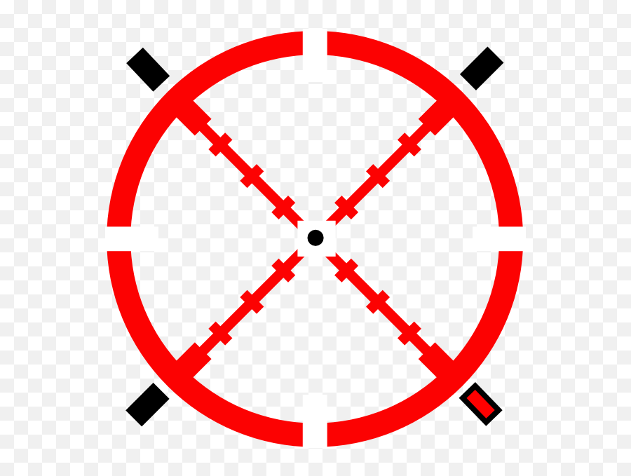 Red Crosshairs Png Emoji,Crosshairs Png