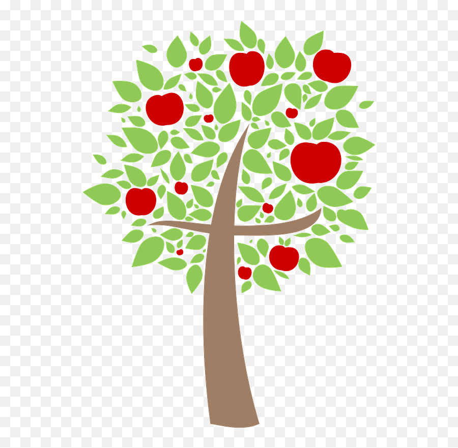 Apple Tree Cross Clipart Free Download Transparent Png - Tree With Cross Clipart Emoji,Cross Clipart