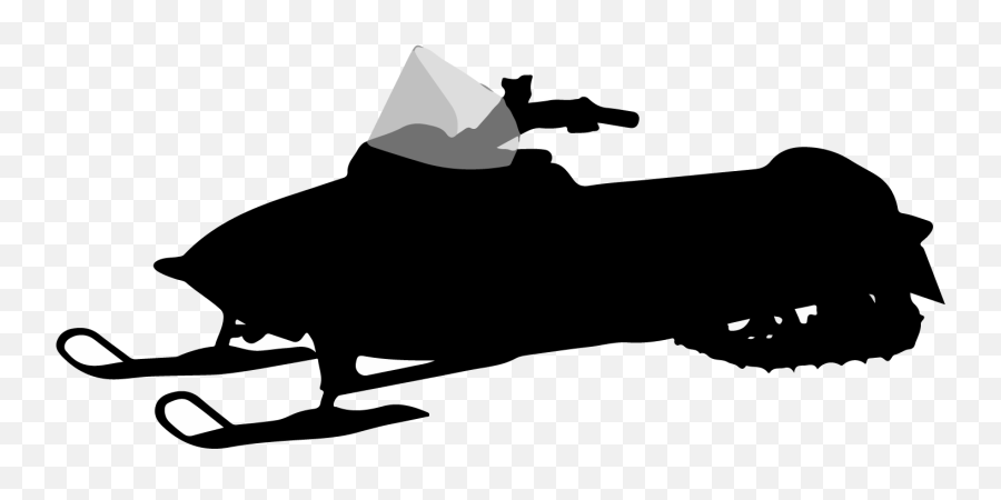 Snowmobile Scalable Vector Graphics Clip Art - Black Snow Ski Doo Clipart Emoji,Atv Clipart