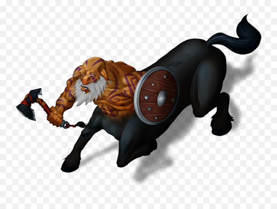 30038 - Berserkershield Dungeons U0026 Dragons Clipart Full Centaur Token Emoji,Covered Wagon Clipart