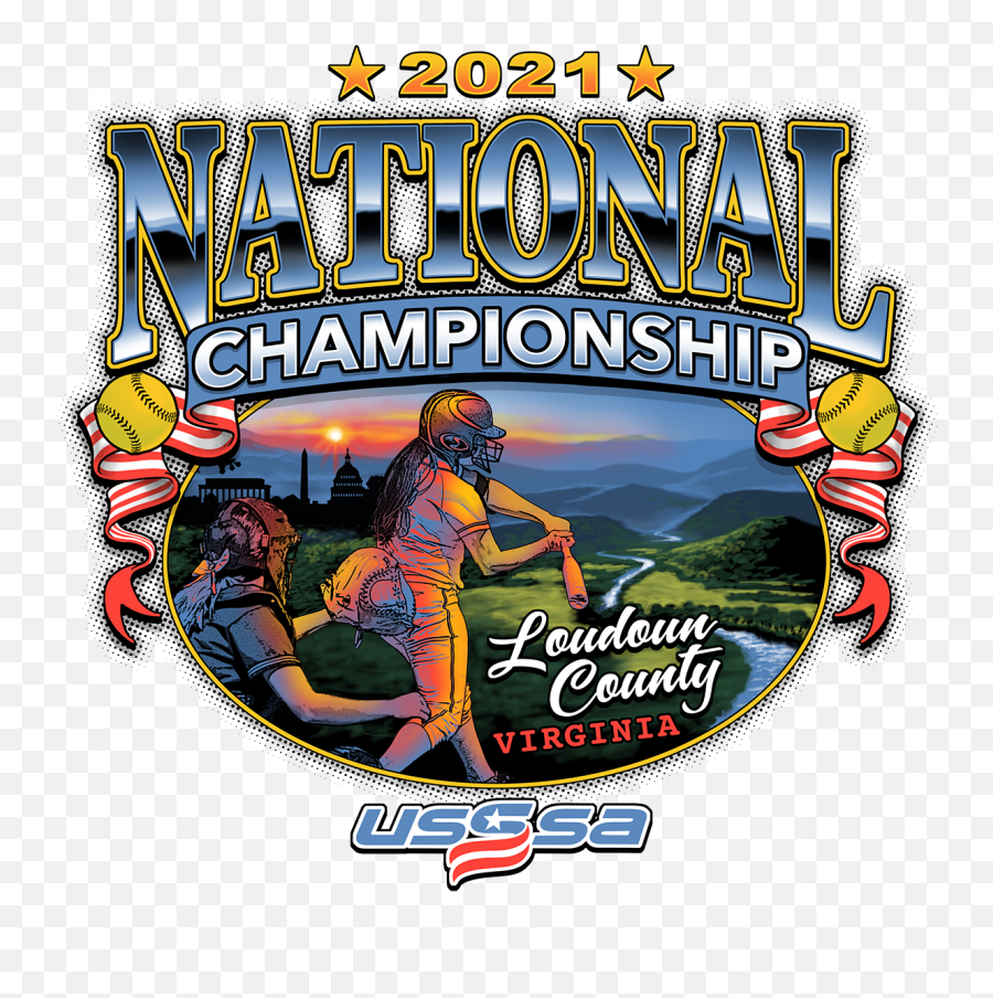 Sterling Virginia Softball Nationals - Poster Emoji,Nationals Logo