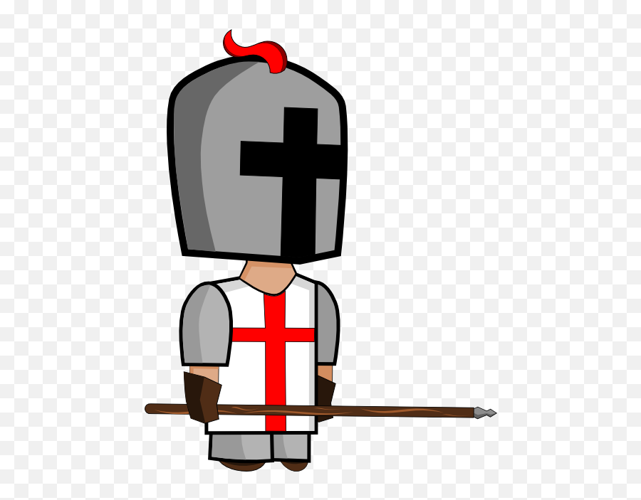 Vector Knight Crusader Png Royalty Free - Crusades Knight Svg Emoji,Crusader Png