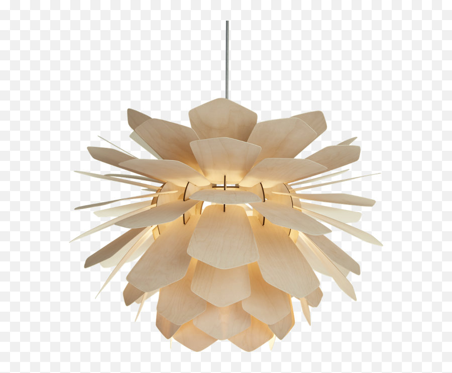 Pendant Light Made Of Wood - La Pigne Pendant Light Ceiling Emoji,Light Fixture Png