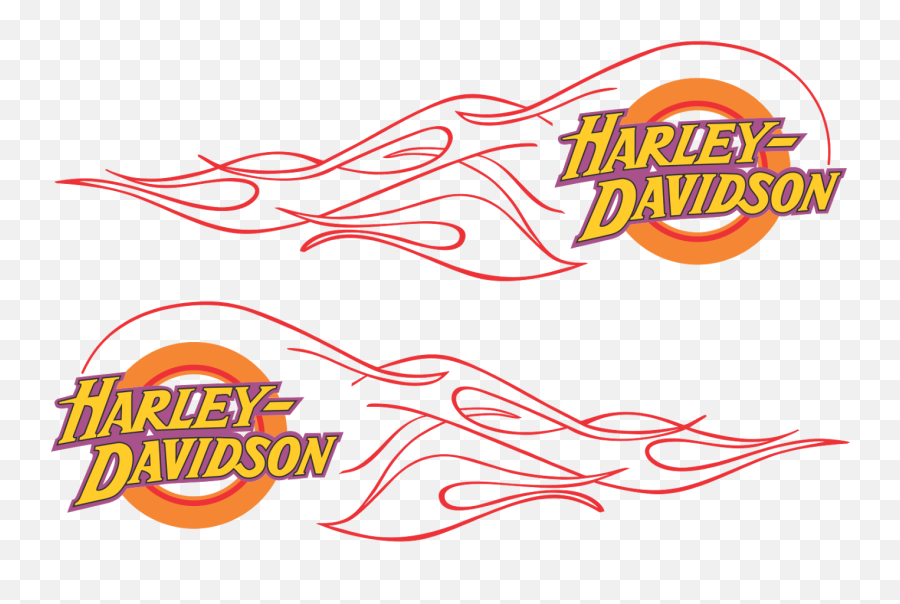 Harley Davidson Flame Logo Vector - Graphic Design Hd Png Emoji,Harley Davidson Logo Images Free