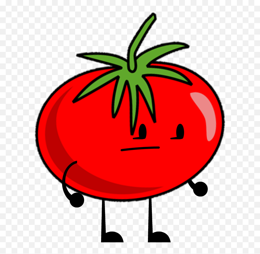 Tomato Clipart Red Object - Bfdi Tomato Transparent Tomato Bfdi Emoji,Tomato Clipart