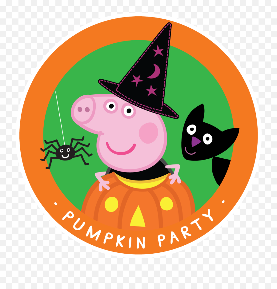 Peppa Pig Halloween - Happy Halloween Peppa Pig Clipart Peppa Pig Png Transparent Halloween Emoji,Happy Halloween Clipart