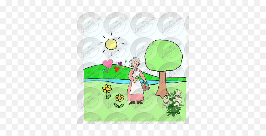 Happy Grandma Picture For Classroom Therapy Use - Great Emoji,Gramma Clipart