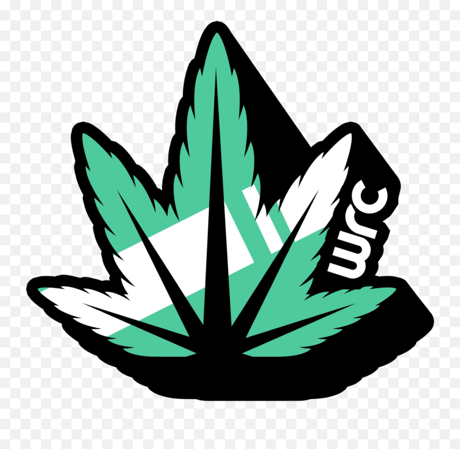 Infamous Wrc Weed Leaf - Emblem Clipart Full Size Clipart Emoji,Weed Leaf Clipart