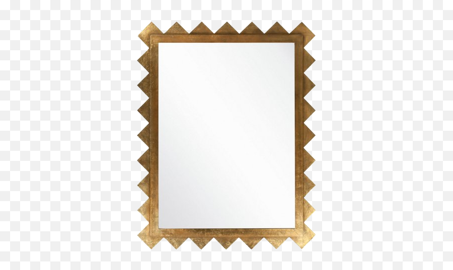Edged 45x58 Deco Oversize Mirror Gold Emoji,Gold Decorative Lines Png