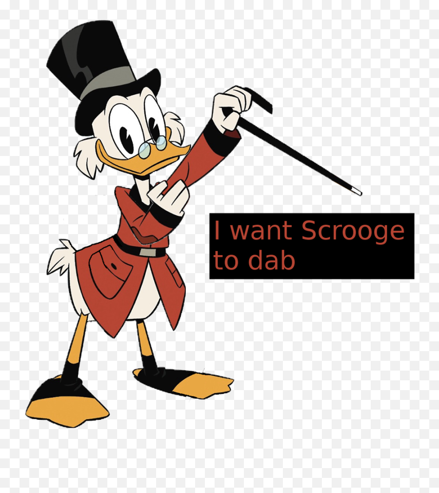 Download U201ca Transparent Scrooge Mcdab For All Of You Emoji,Scrooge Mcduck Png