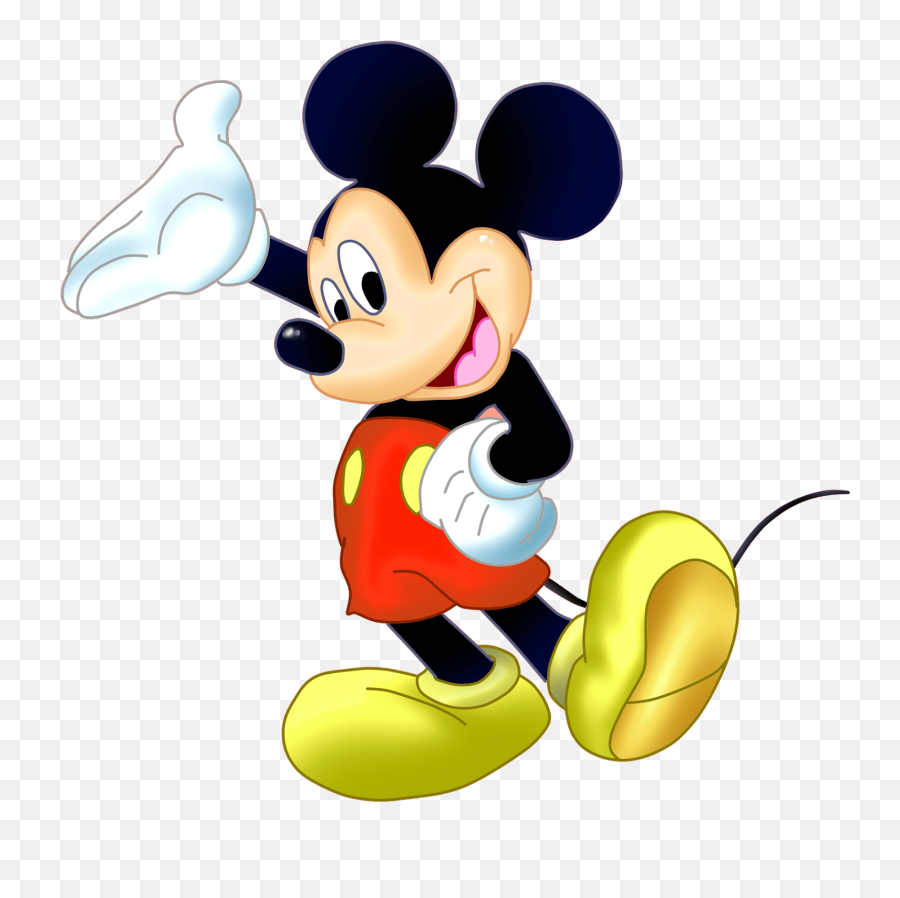 Colorful Mickey Mouse Clipart Free Image - Mickey Mouse Png Emoji,Mouse Clipart