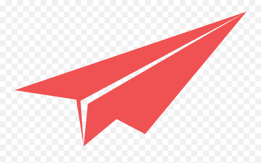Paper Plane Png Transparent Cartoon - Red Paper Plane Png Emoji,Paper Airplane Clipart
