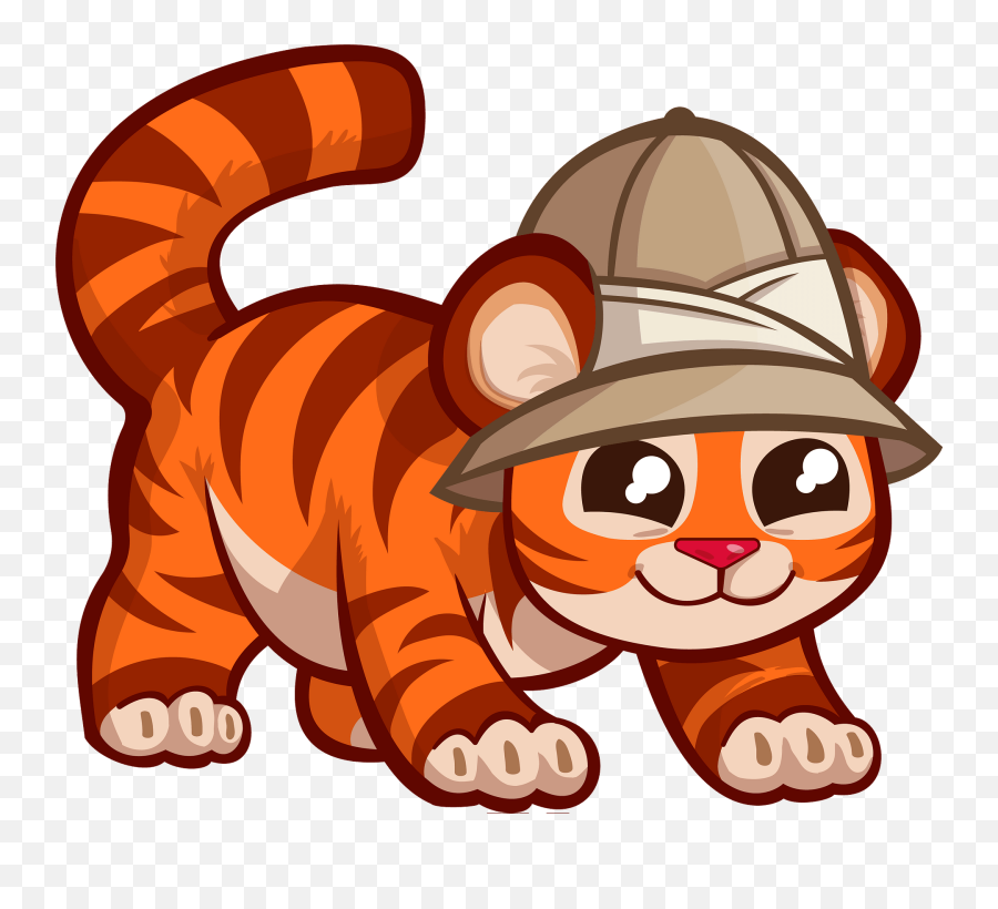 Tiger Clipart - Tger Clipart Emoji,Tiger Clipart
