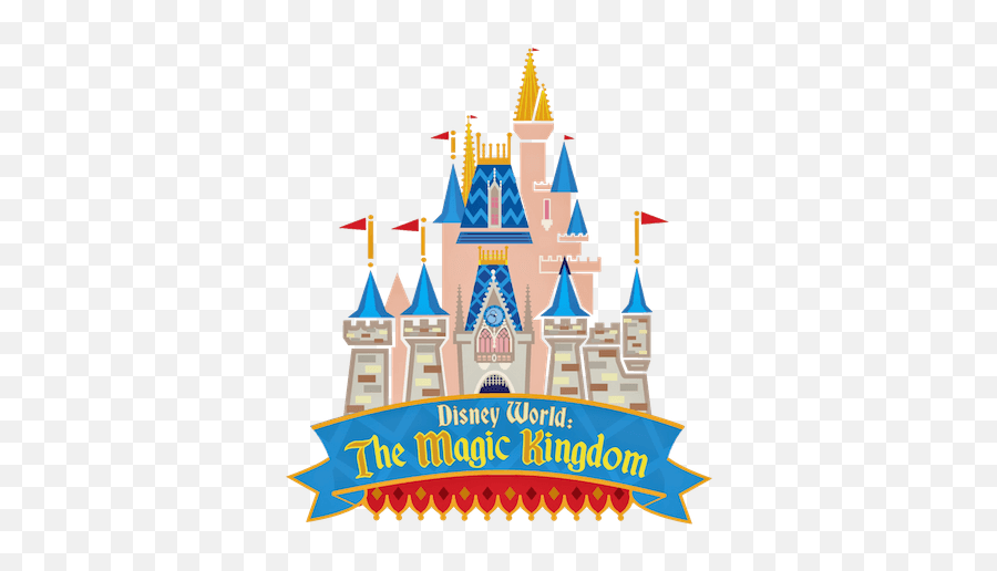 Disney World Magic Kingdom Logo - Magic Kingdom Orlando Logo Emoji,Magic Kingdom Logo