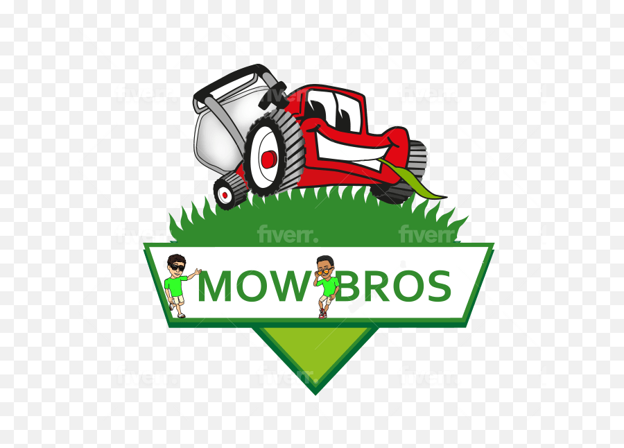 Expertly Create Lawn Care And Landscape Logo With In 12 Hour - Smiling Lawn Mower Clipart Emoji,Mb Logo