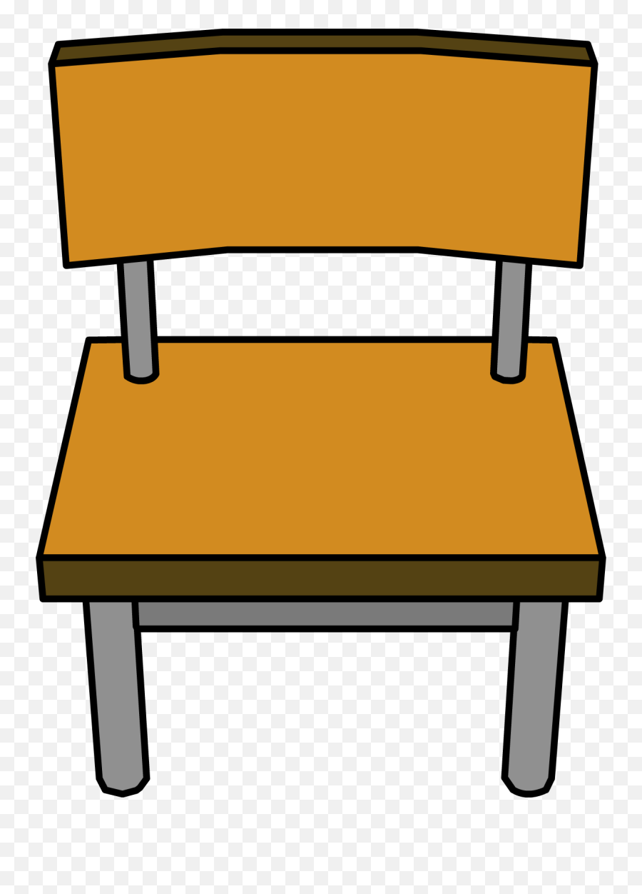 Library Of School Chair Picture Black - School Chair Clipart Emoji,Chair Clipart