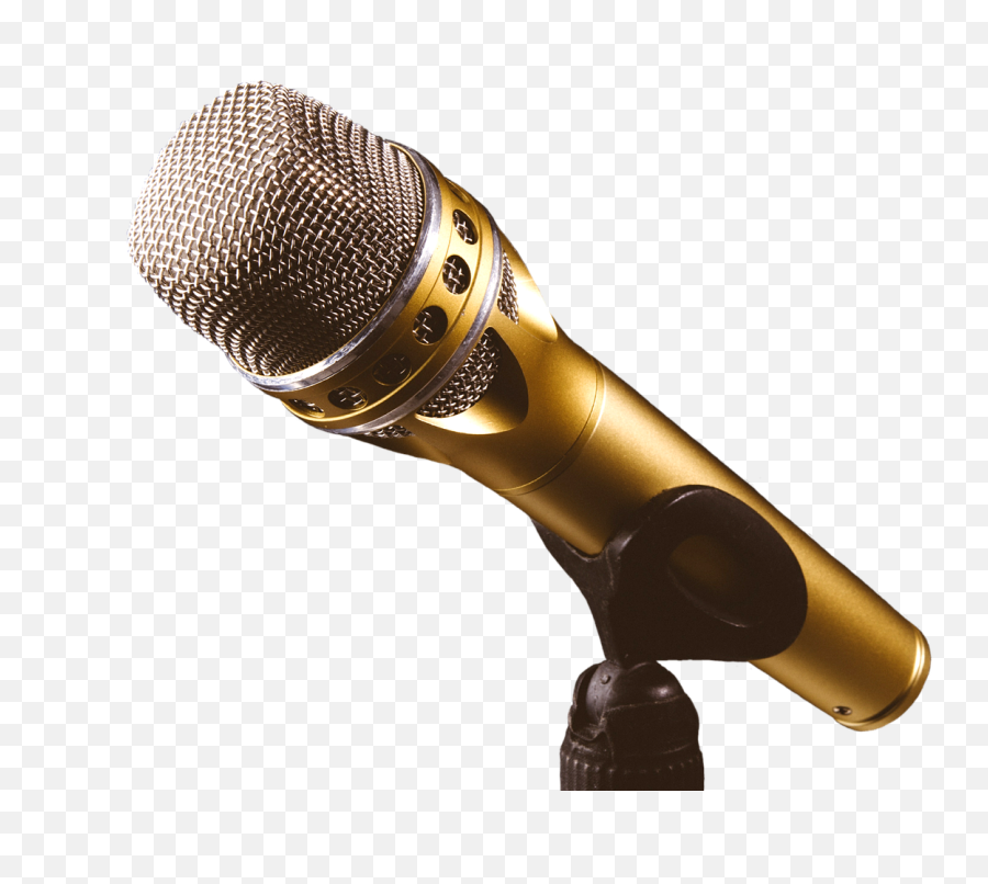 Microphone Vector Transparent - Microphone Full Size Png Microphone Transparent Emoji,Microfono Png