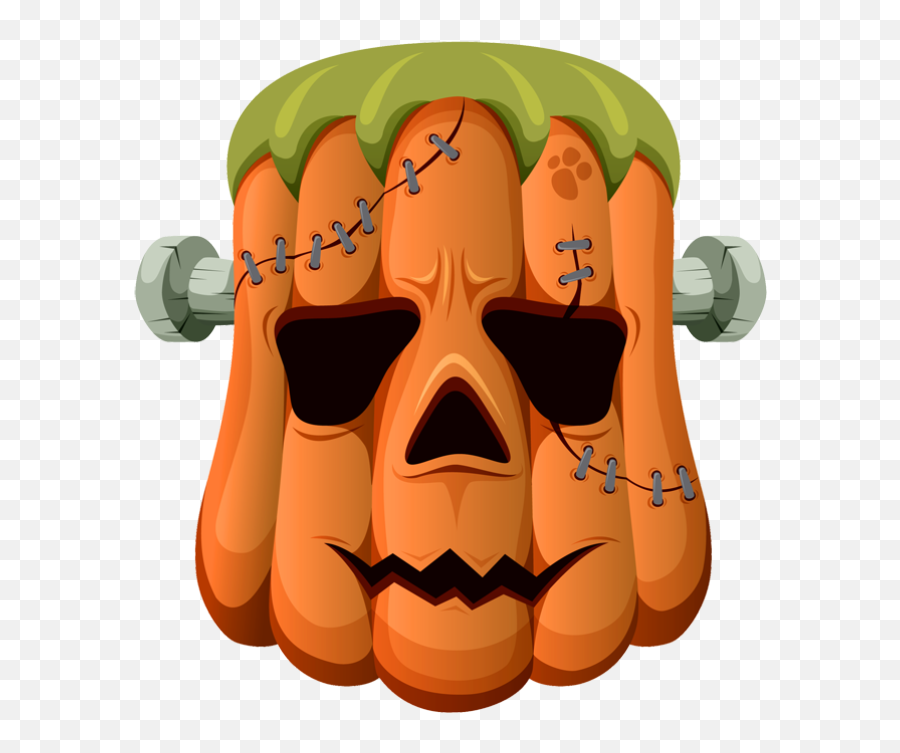 Frankenstein Clip Art Clipartix - Halloween Clipart Frankenstein Emoji,Crafts Clipart