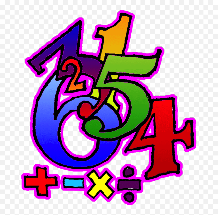 10 - Math And Numbers Clipart Emoji,Math Symbols Clipart