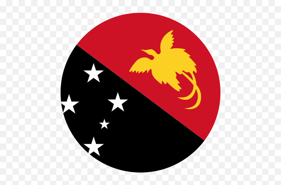Flag Papua New Guinea Country World - Papau New Guinea Flag Emoji,Png Country