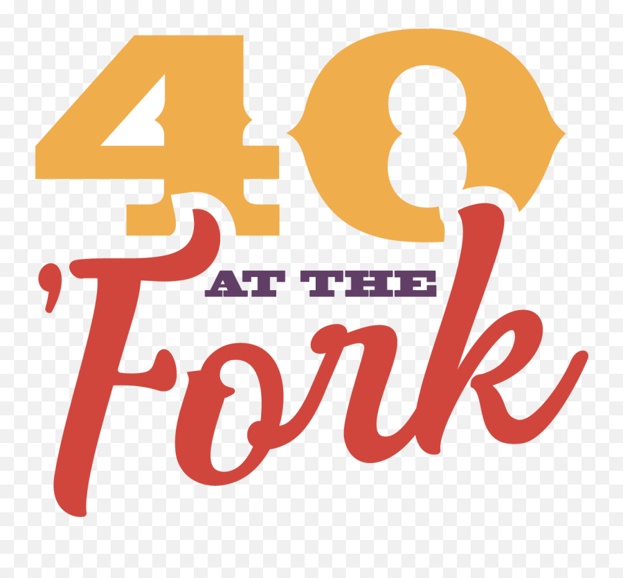 Forty At The U0027fork Fort Worth Food And Wine Festival - Language Emoji,Fork Logo