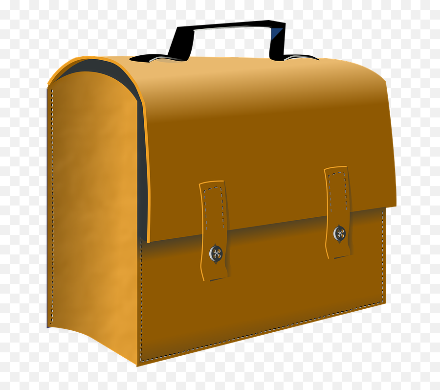 Download Suitcase Leather Case Emoji,Trash Bag Clipart