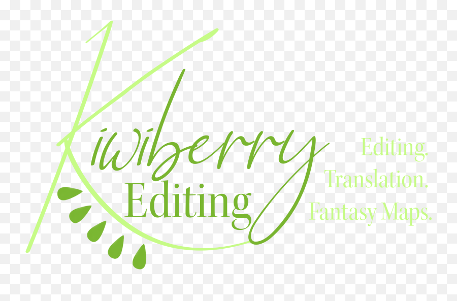 Editing Translation And Fantasy Maps - Kiwiberry Editing Emoji,Kiwi Logo