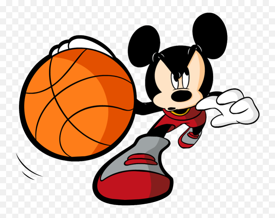 Basketball Cartoon Clip Art Black And White Library - Cartoon Characters Playing Sports Emoji,Basketball Clipart Black And White