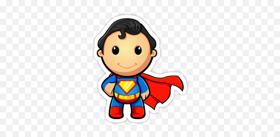 Cartoon Superman Png Images Free Transparent U2013 Free Png - Superman Cute Cartoon Emoji,Superman Png