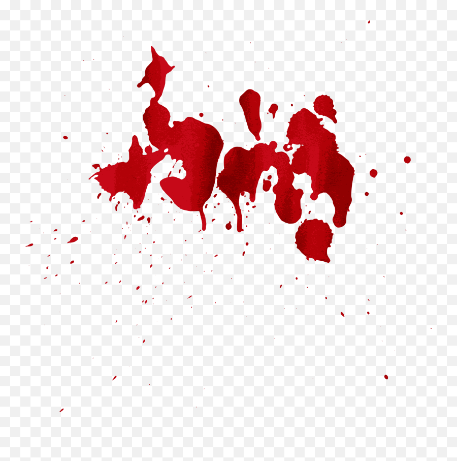 8 Blood Splatter Drip Transparent - Blood Smear Blood Splatter Png Emoji,Blood Drip Png