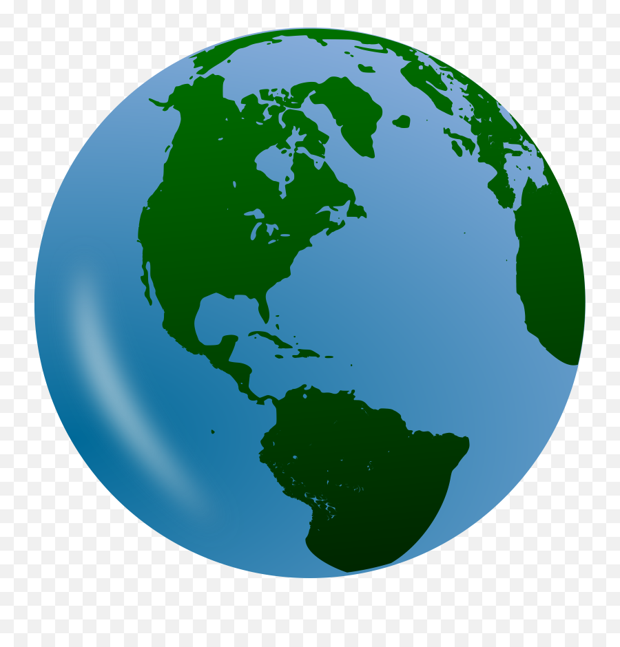 Colorful World Globe Clipart Free Image - Transparent Background World Clipart Emoji,Globe Clipart