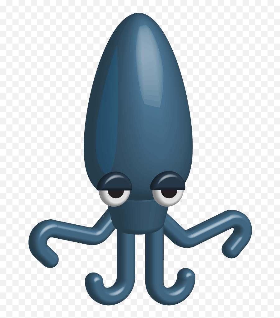 Ar Firefly Squid Transparent Cartoon - Jingfm Common Octopus Emoji,Firefly Clipart