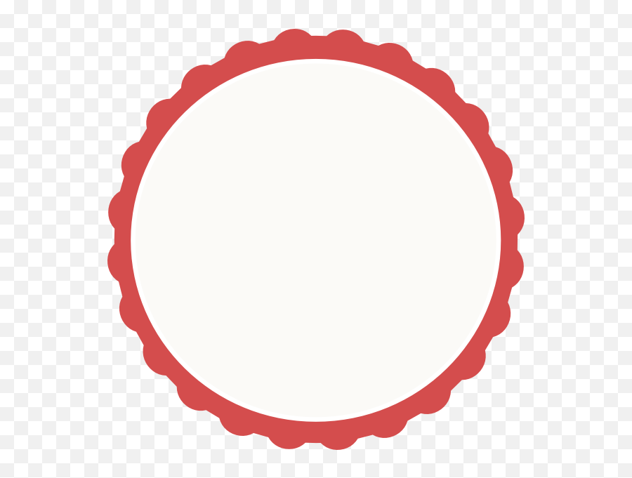 Red Circle With Transparent Background - Dot Emoji,Circle Png