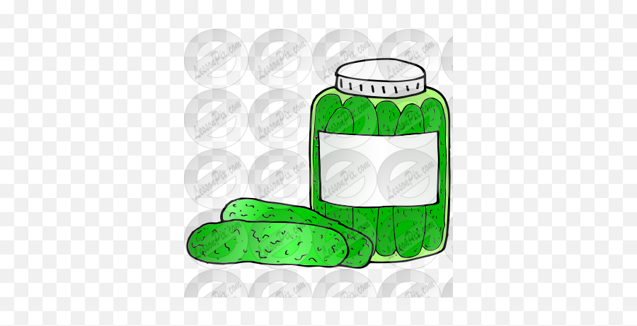 Pickles Picture For Classroom Therapy - Cucumber Emoji,Pickles Clipart