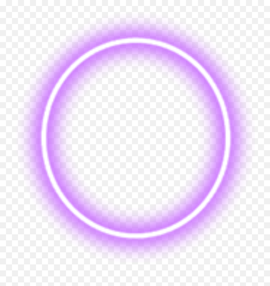 Circle - Glowing Circle Transparent Purple Emoji,Blue Glow Png