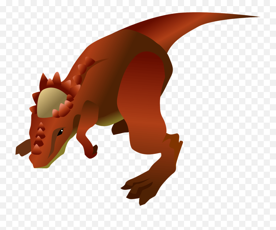 Pachycephalosaurus Dinosaur Clipart Free Download Emoji,Free Dinosaur Clipart