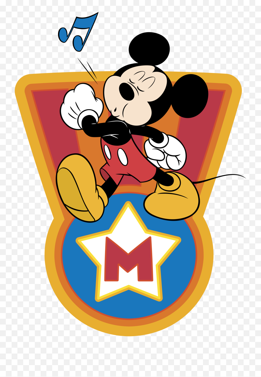 Mickey Mouse Logo Png Transparent - Transparent Png Mickey Mouse Logo Emoji,Mickey Mouse Logo