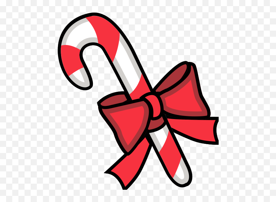 Free Christmas Decoration Candy Ribbon 1189392 Png With - Doces Png Emoji,Candy Cane Transparent Background