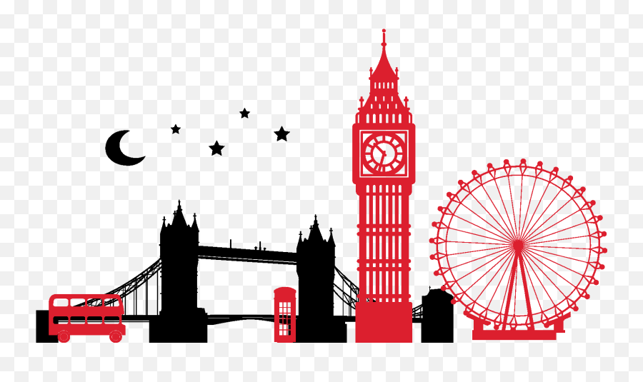 Tower Bridge Clipart London City 6 London Skyline Tattoo - London Bridge Clipart Png Emoji,Bridge Clipart