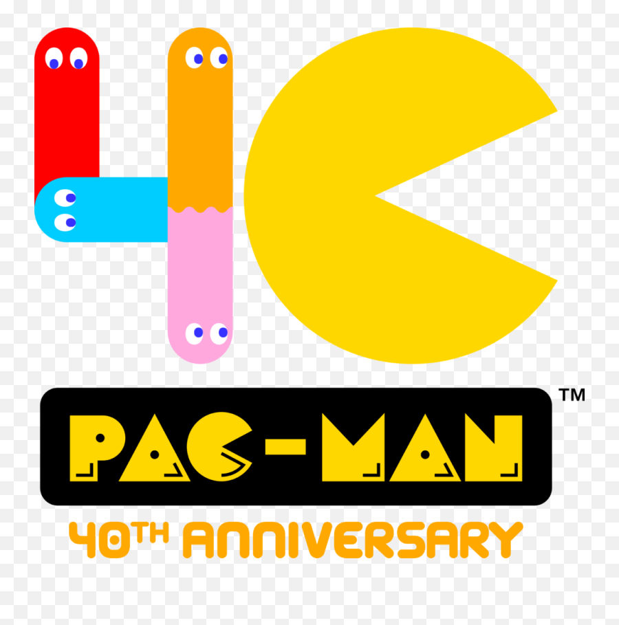 Action Figure Insider Pac - Pac Man 40th Anniversary Emoji,Bandai Namco Games Logo