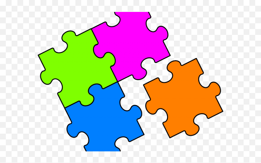 Puzzle Piece Clipart - Puzzle Clipart Png Emoji,Puzzle Clipart
